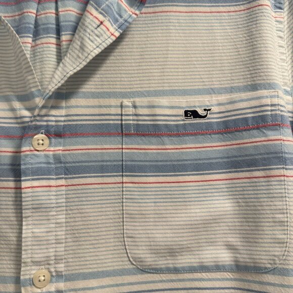 Vineyard Vines Men’s Short Sleeve Button-Down Shirt — Size Medium (Good Conditio - Picture 4 of 9
